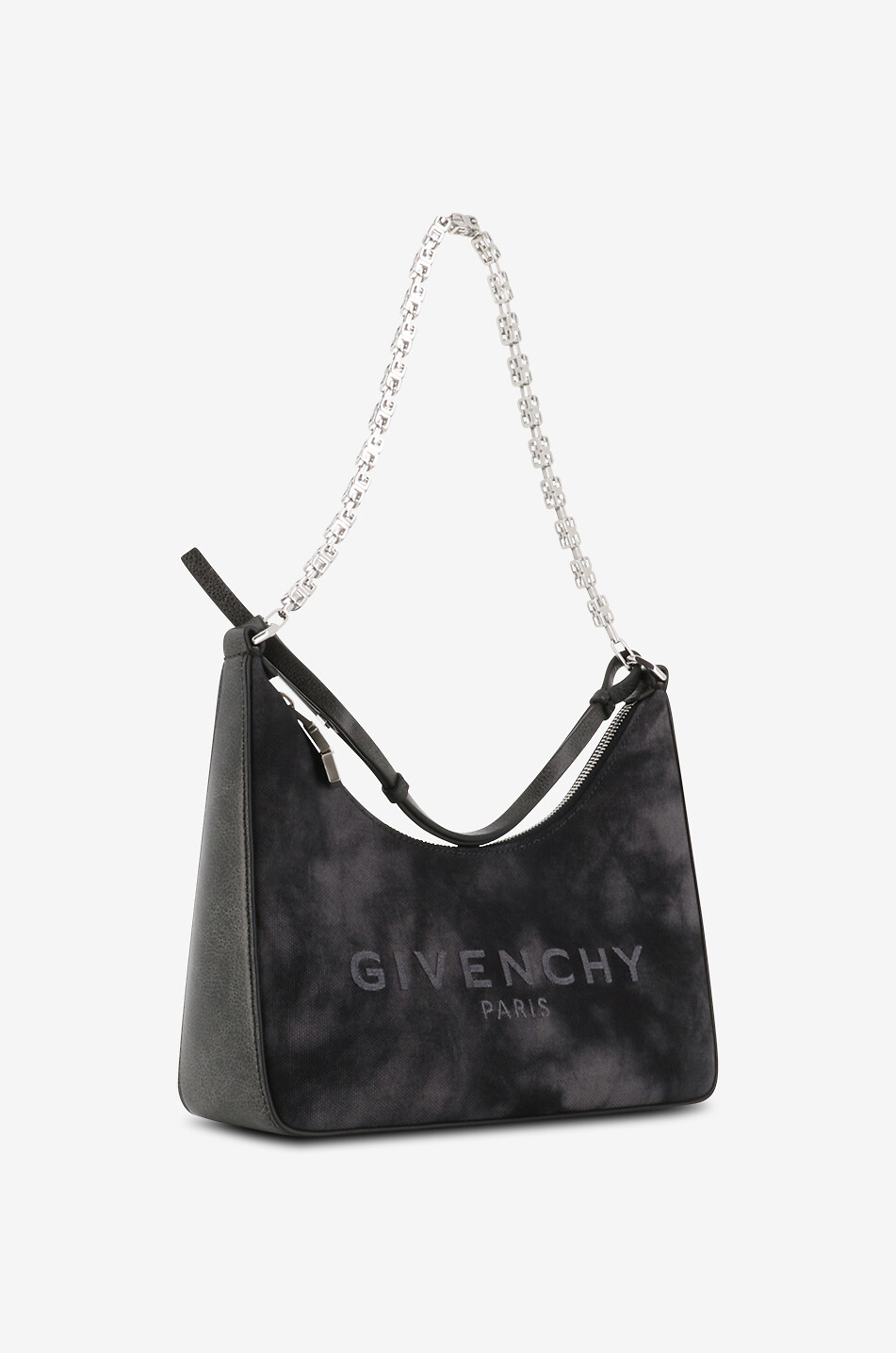 Petit sac porté épaule en toile tie-tye Moon Cut-Out