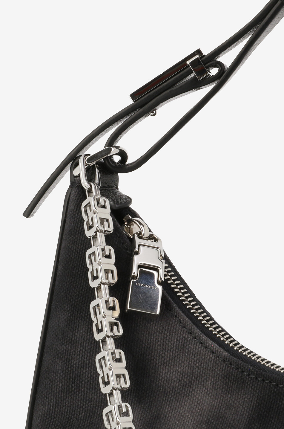 Petit sac porté épaule en toile tie-tye Moon Cut-Out