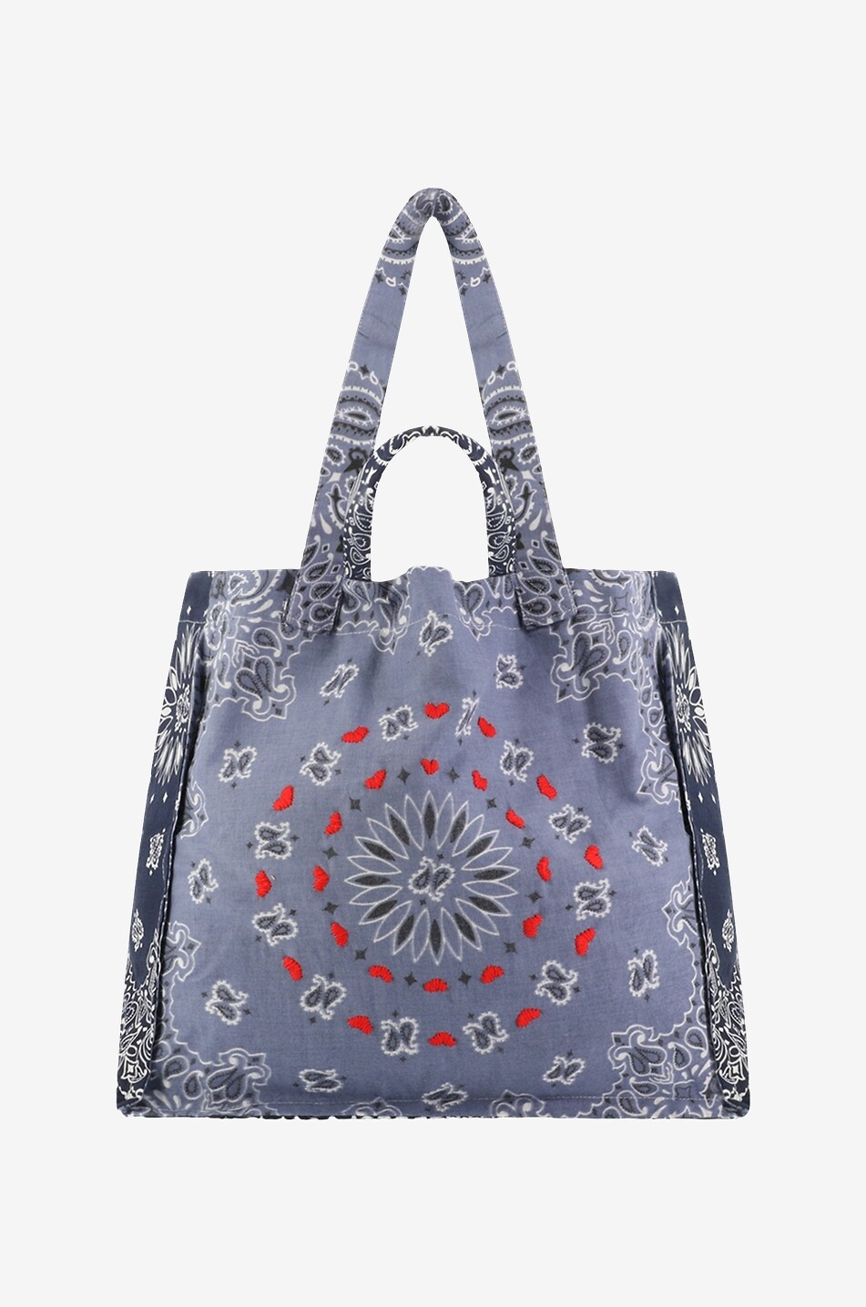 CALL IT BY YOUR NAME Coeurs Medium bandana tote bag Women LIGHT BLUE 1