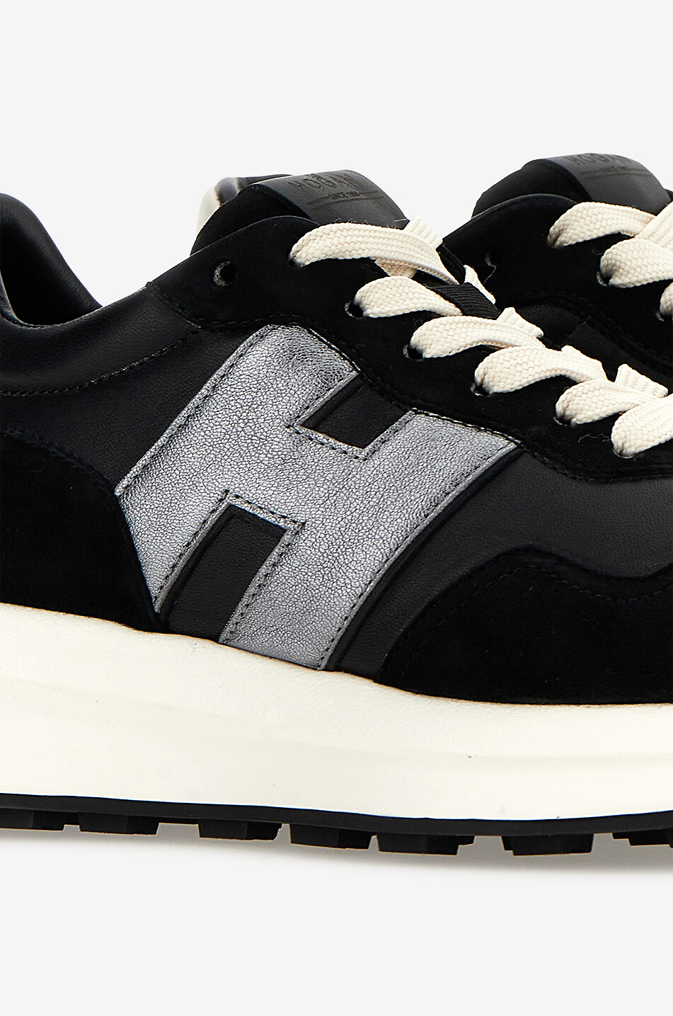 H641 platform sneakers in leather and suede HOGAN Bongenie