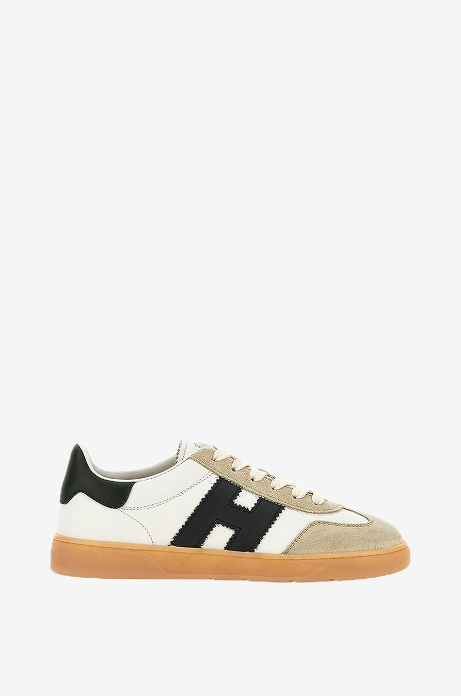 HOGAN Hogan Cool low-top leather sneakers Women WHITE 1