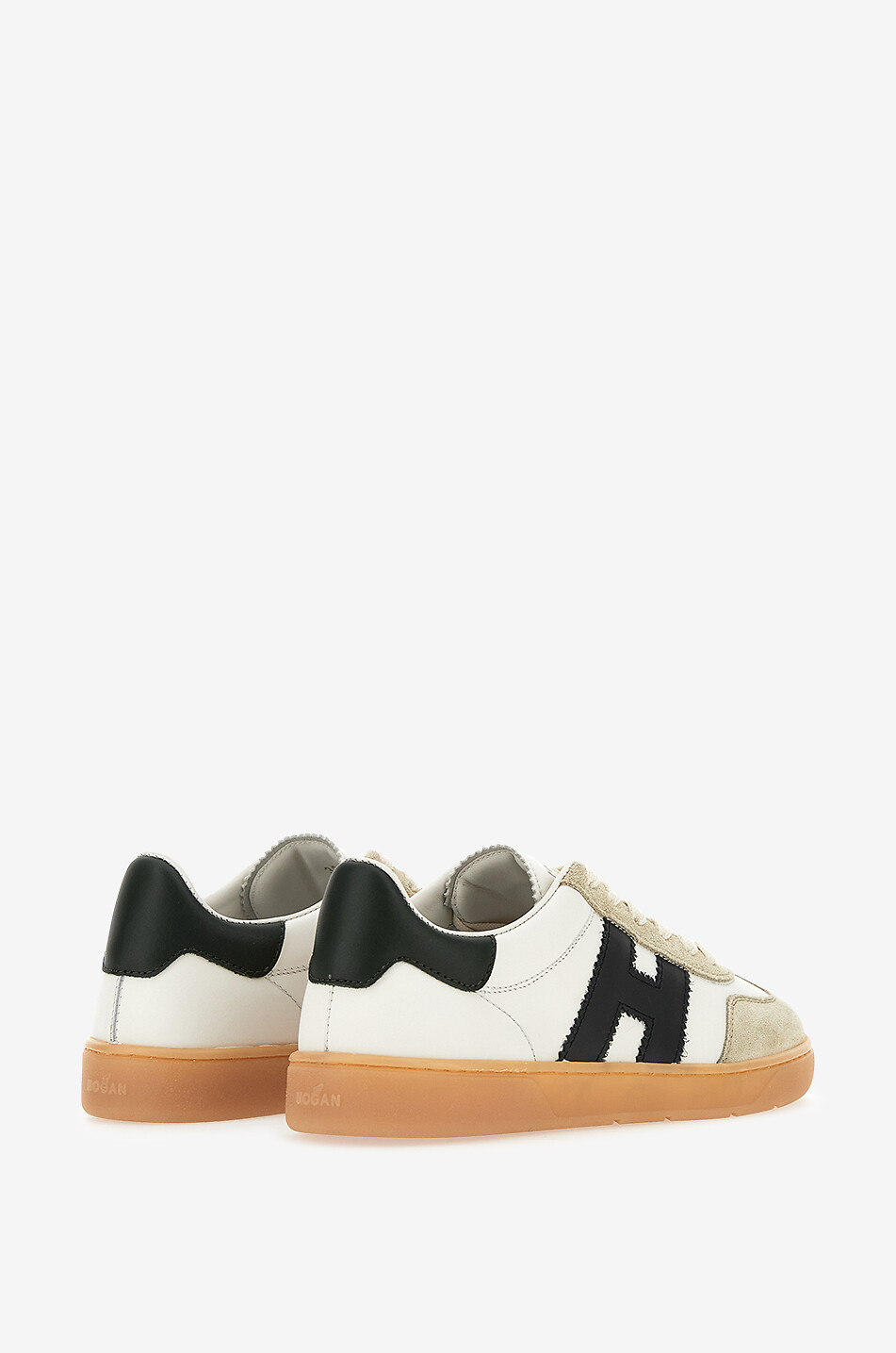 HOGAN Niedrige Schnürsneakers aus Leder Hogan Cool Damen WEISS 4