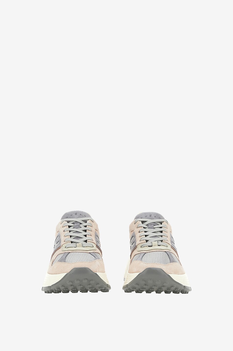 Baskets multi-matières à lacets Hogan Hi-Fi