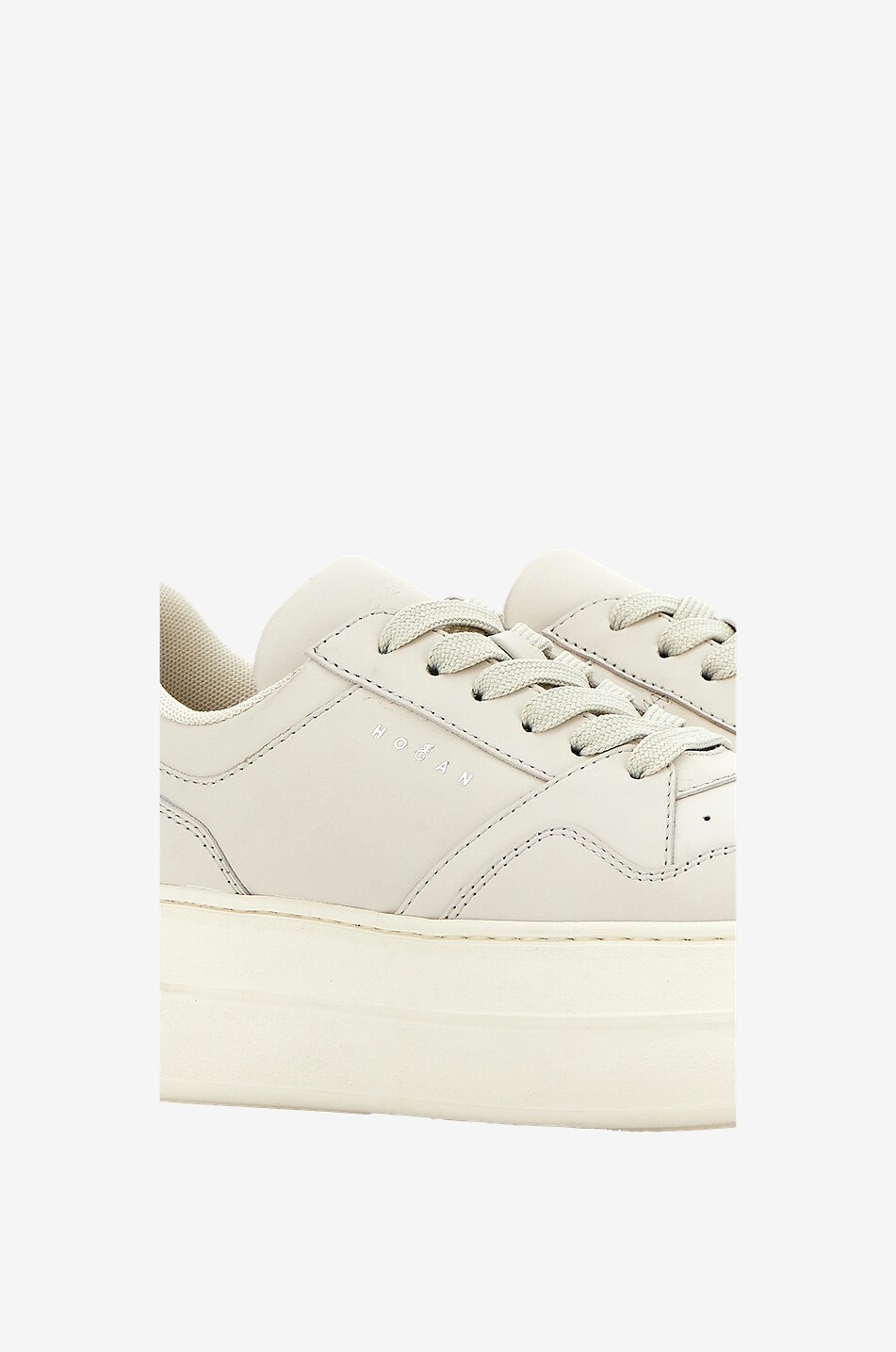 Hogan Skyscraper leather platform lace up sneakers HOGAN Bongenie