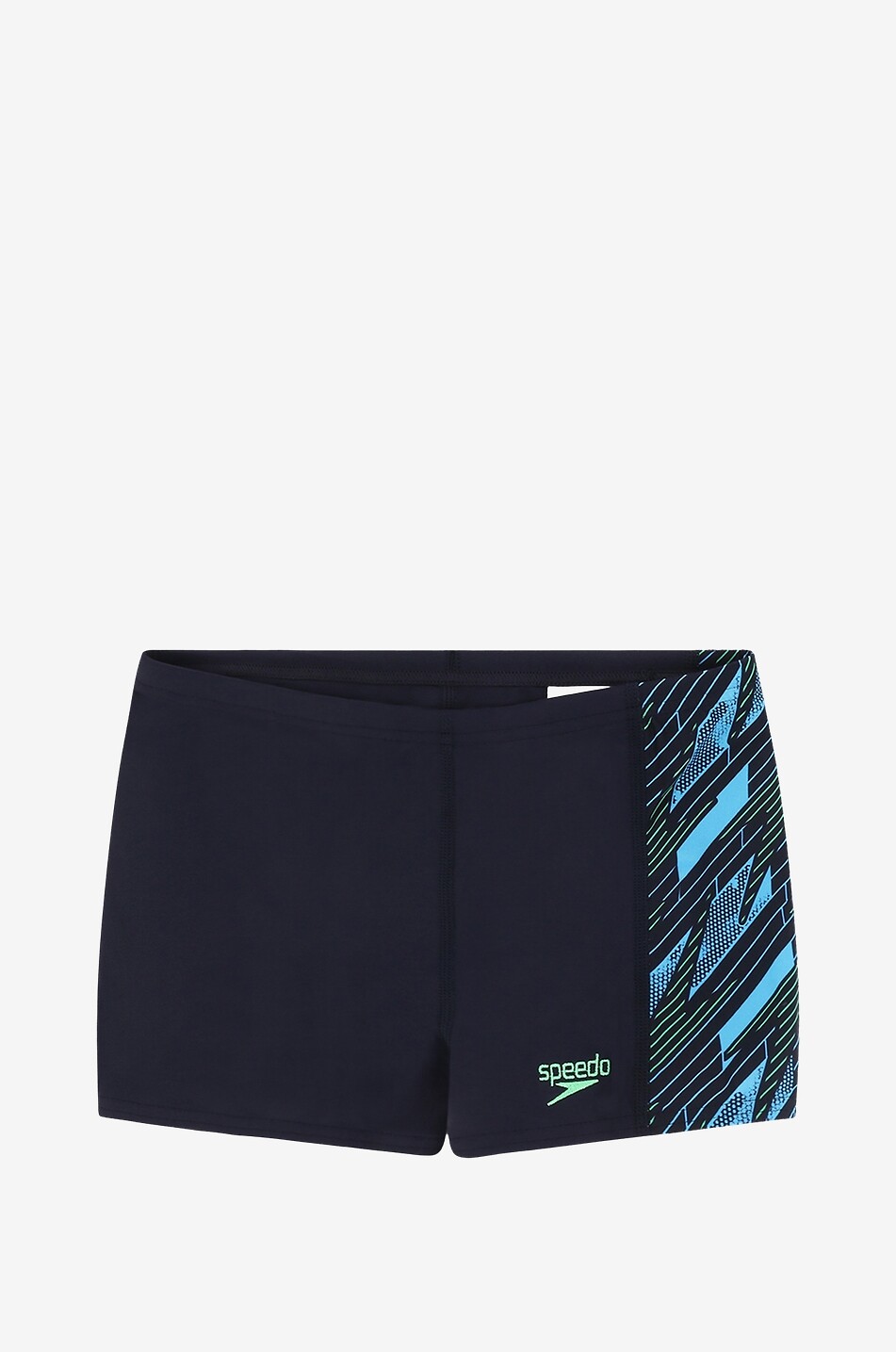 SPEEDO Jungen-Badeshorts HyperBoom Panel Aquashort Unisex MITTELBLAU 1