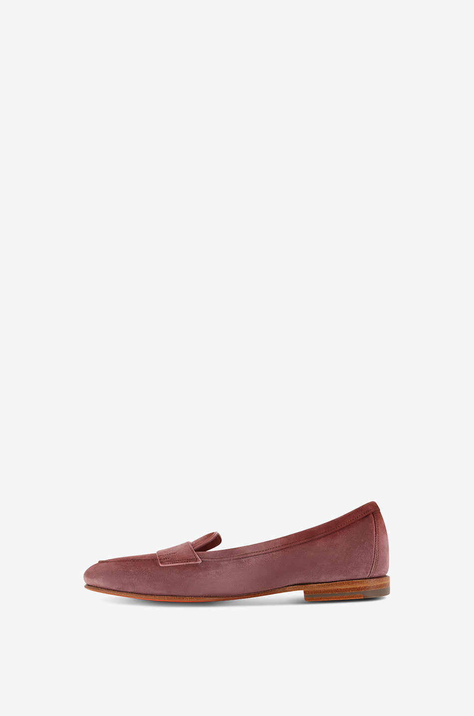 SANTONI Mokassins aus Wildleder Carla Damen MITTELROSA 3