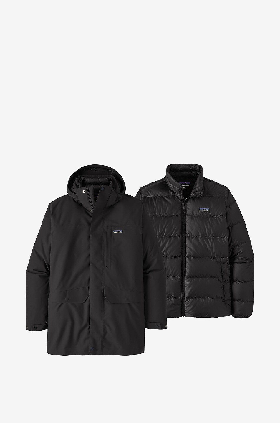 Black patagonia parka best sale