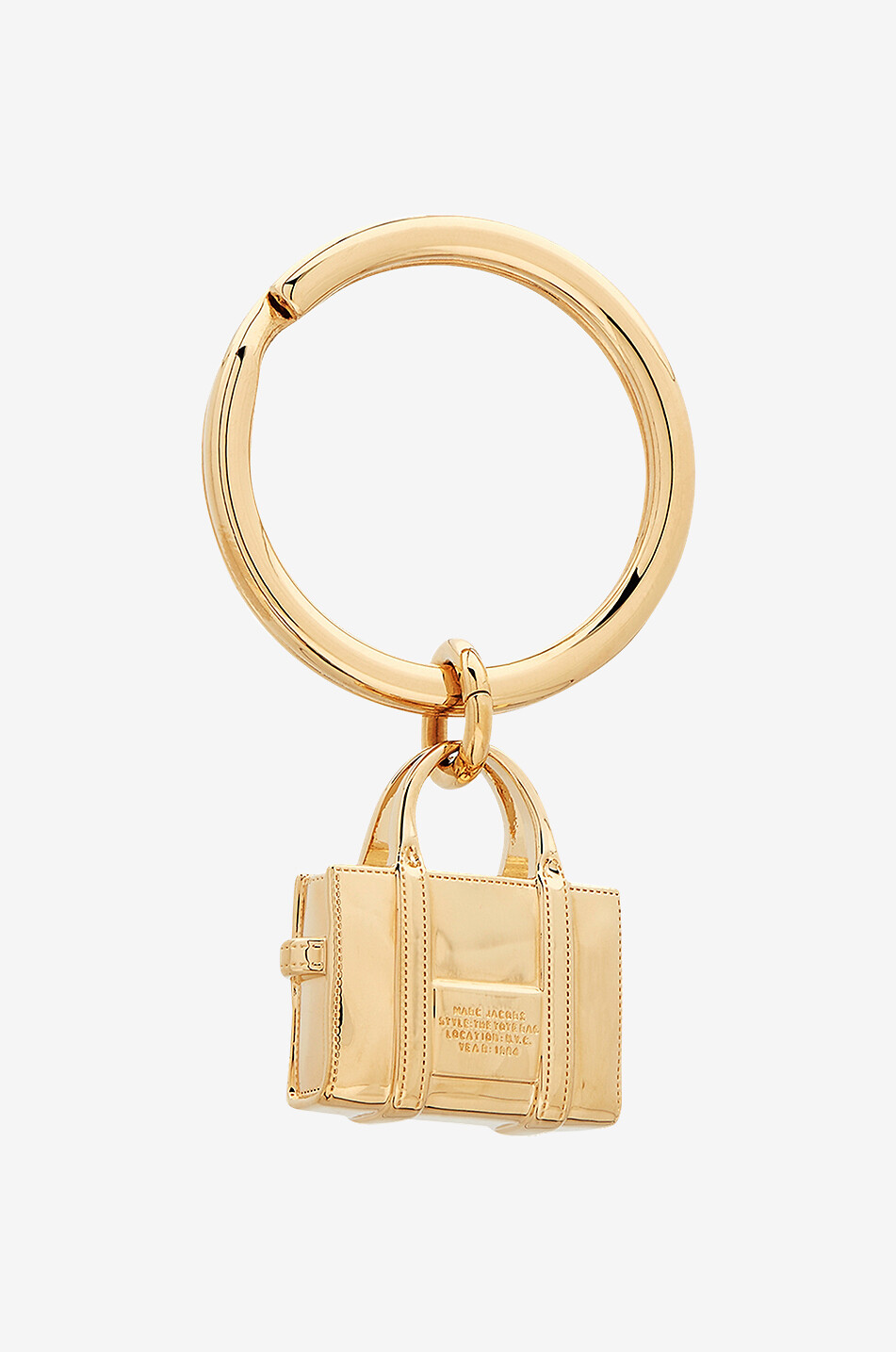 MARC JACOBS Porte-clés The Mini Icon Femme DORE 2