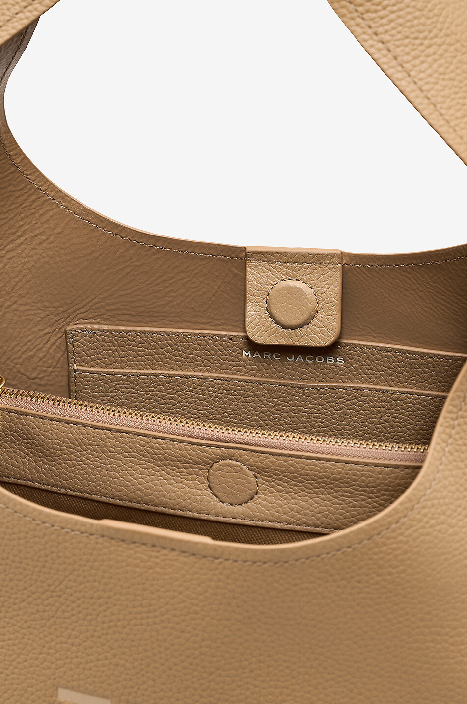 MARC JACOBS Sac à main en cuir bovin The Sack Femme CAMEL 7