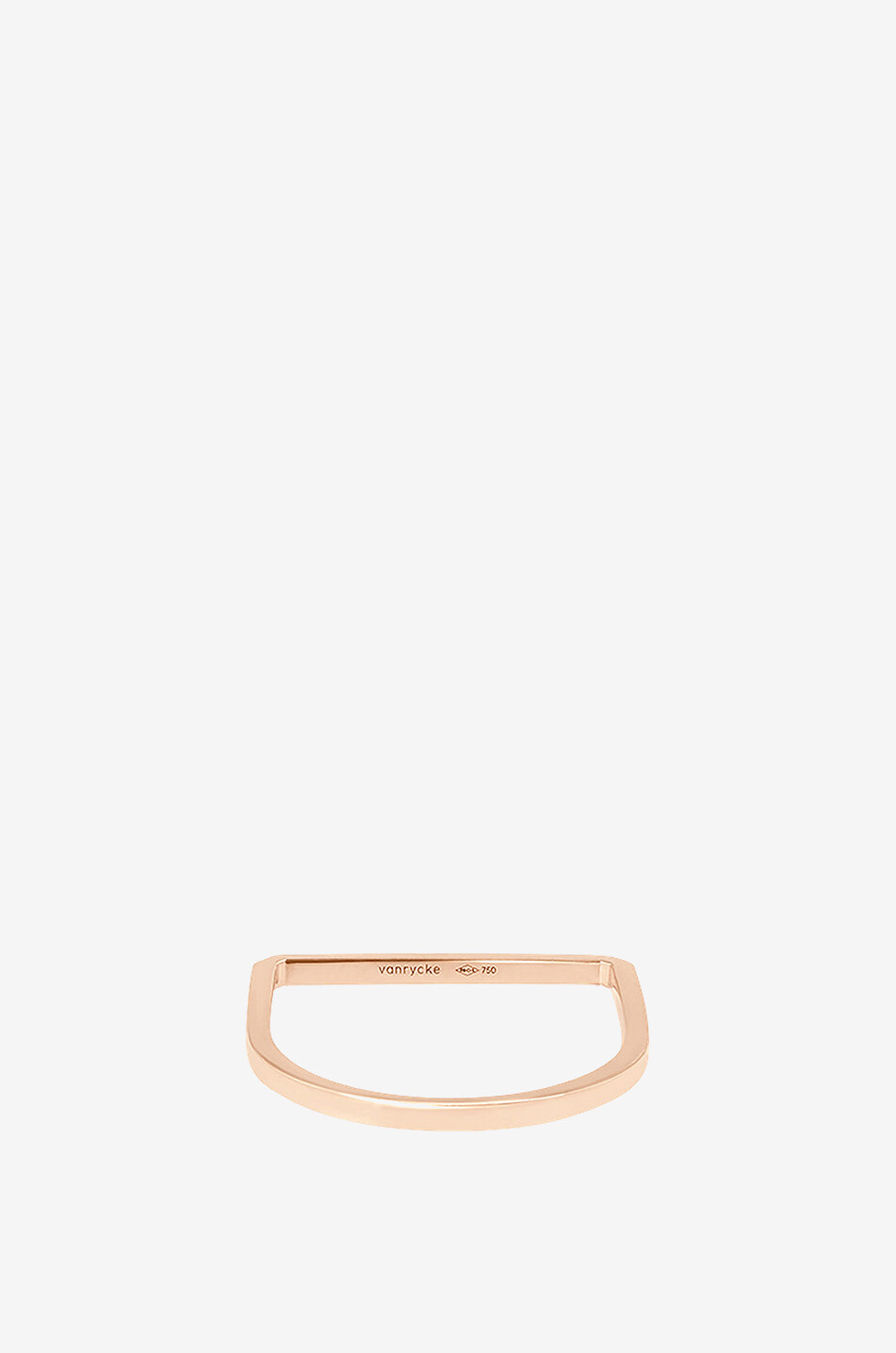 VANRYCKE Medellin pink gold and diamond ring Women PINK 3