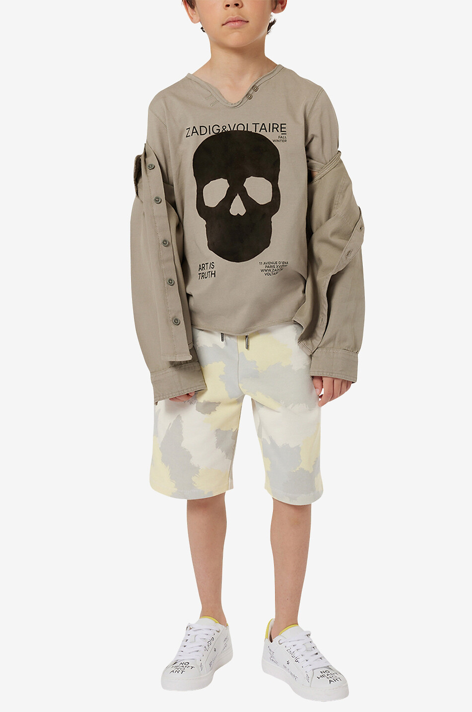 Bermudashorts für Jungen mit Camouflage-Print