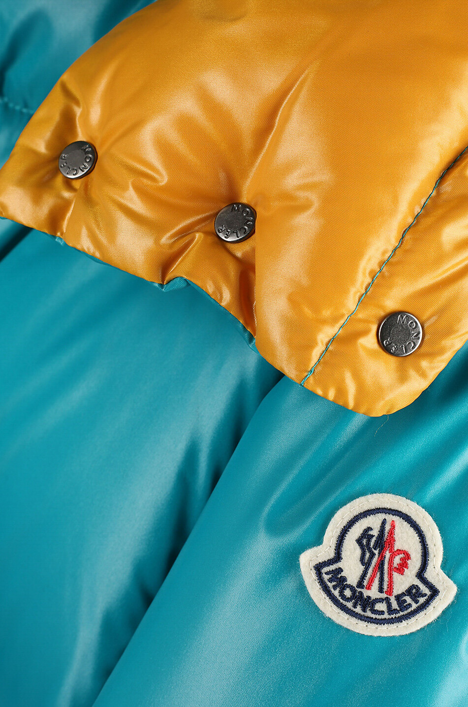 MONCLER Parana down jacket with removable hood Women BLUE 3