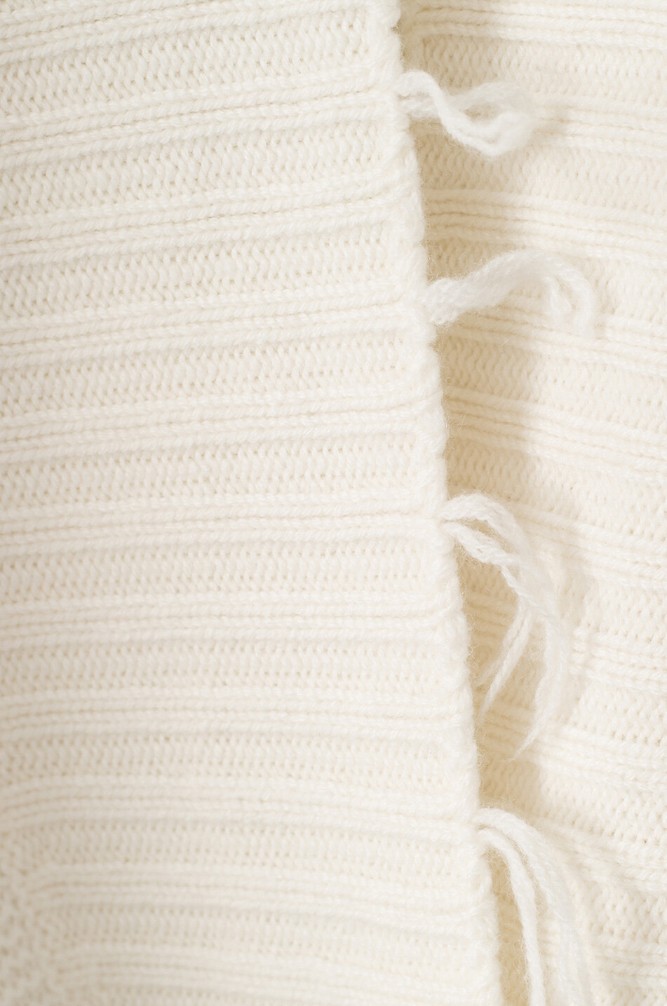 FABIANA FILIPPI Langer Cardigan aus Wolle, Seide und Kaschmir Damen WEISS 3