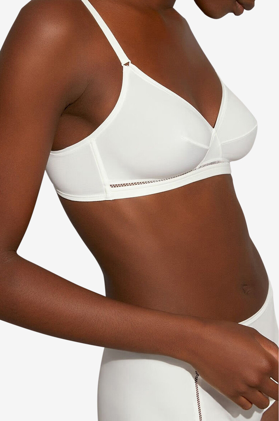 ERES Soutien-gorge triangle Lydia Femme BLANC CASSE 2