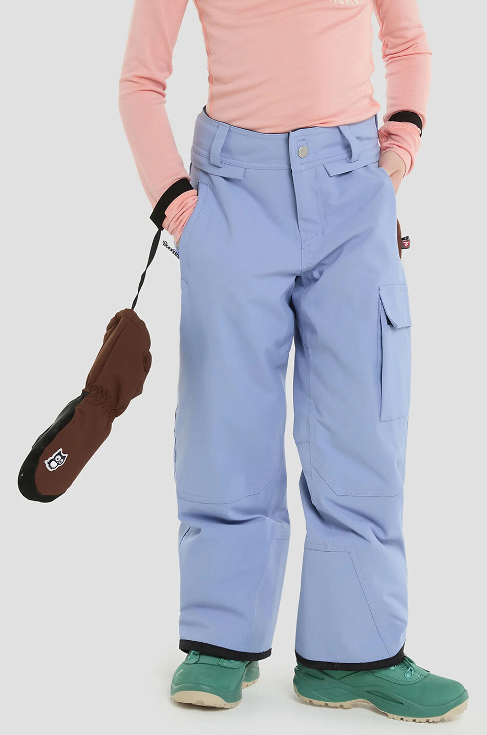 NAMUK Kinder-Skihose Crusade Unisex HELLBLAU 2