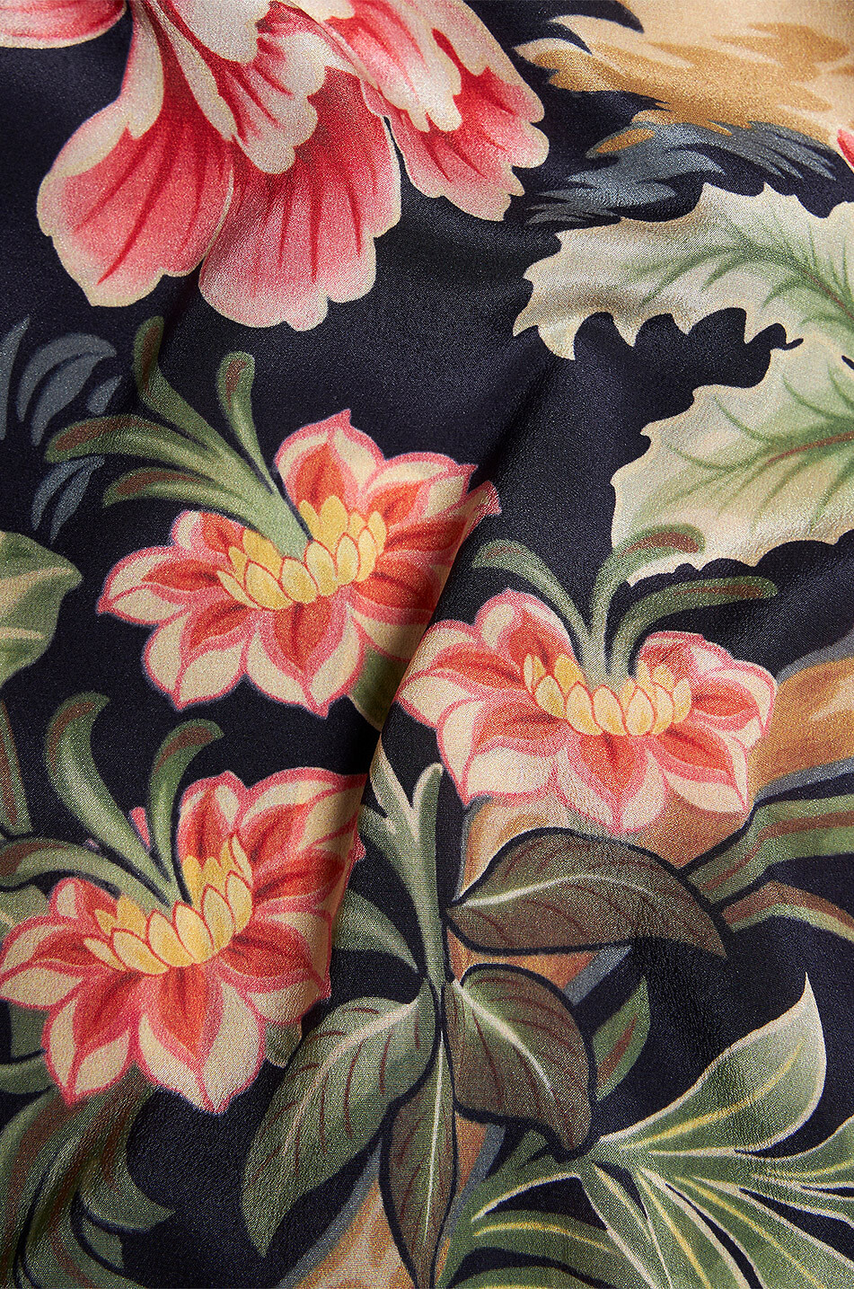 ETRO Langes Empirekleid aus geblümter Seide Damen BUNT 6