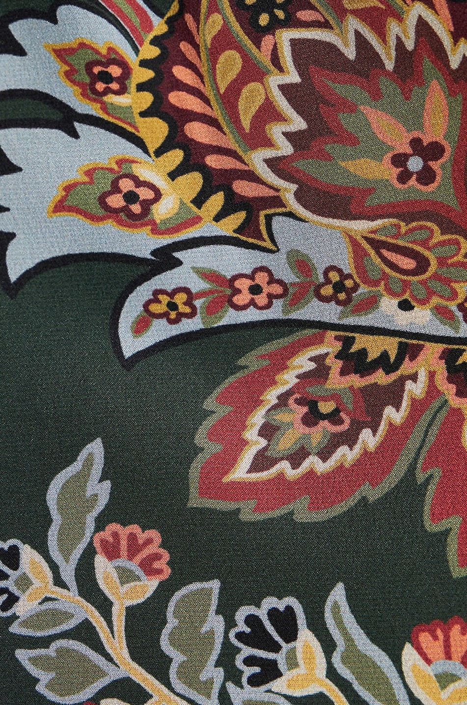 ETRO Seidenhemd mit Print Paisley Floral Placé Damen BUNT 6