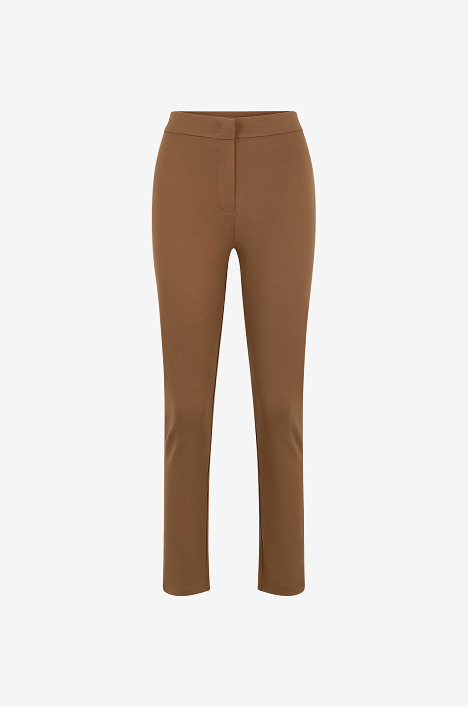 Pantalon slim raccourci en jersey Punto Milano Ariano