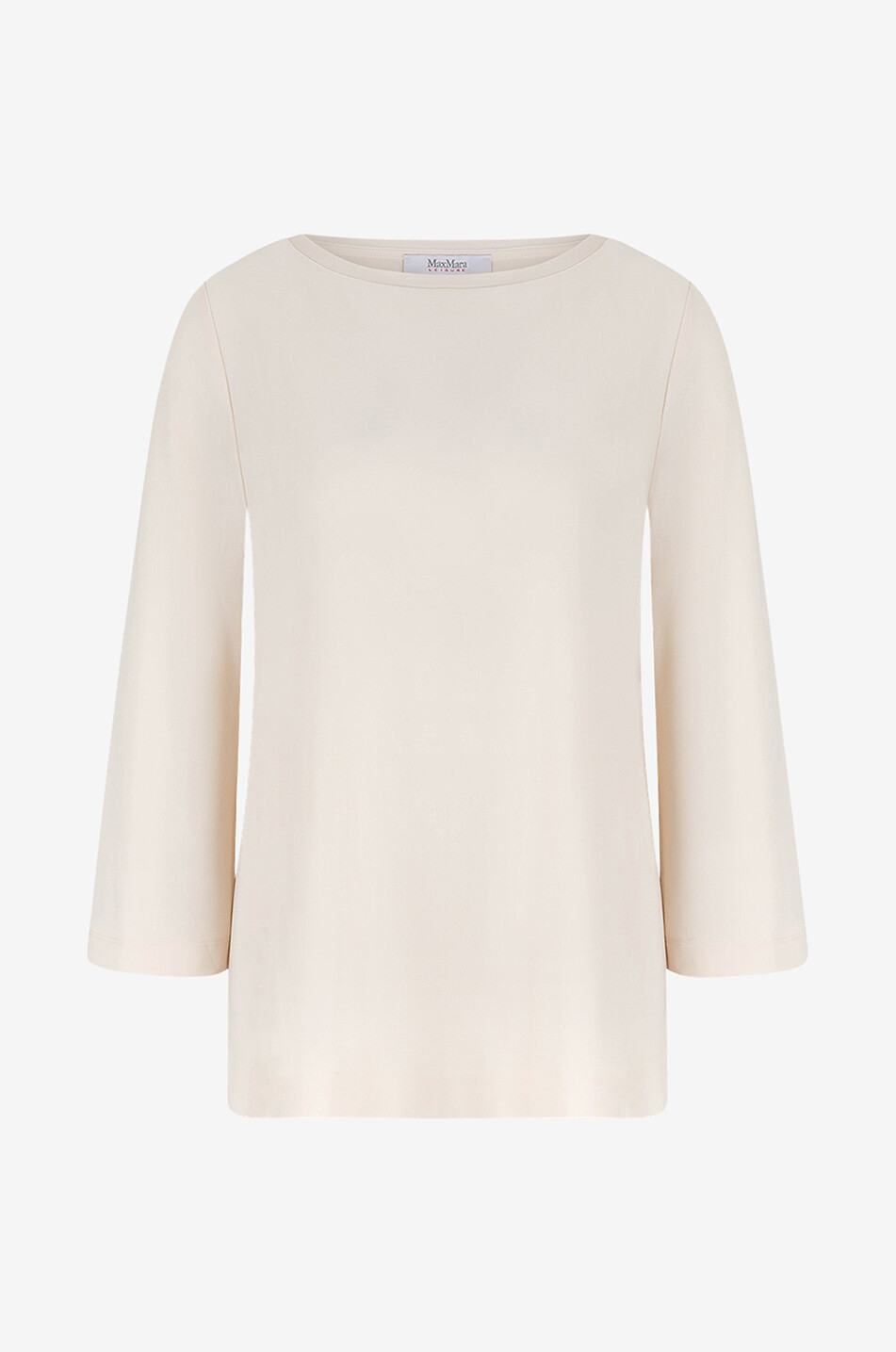Top à manches longues et col bateau Pampas