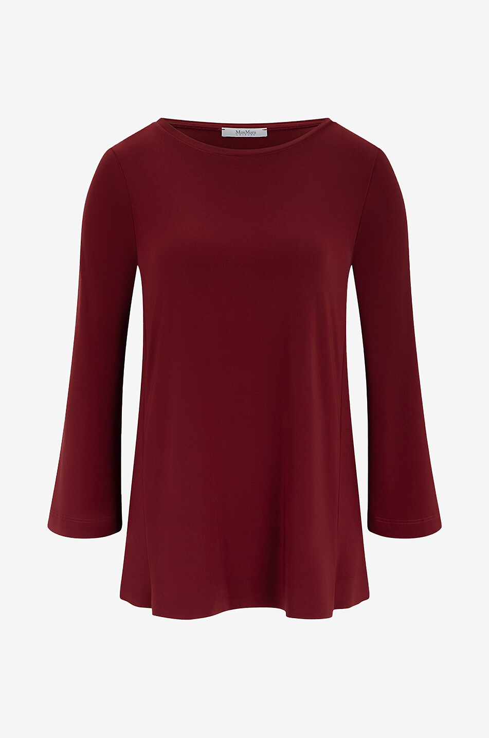 Pampas boat neckline and long-sleeved top