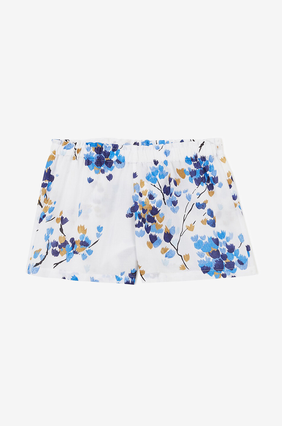 LAURENCE TAVERNIER Ensemble de pyjama short en coton avec imprimé végétal Canopée Femme MULTICOLORE 7
