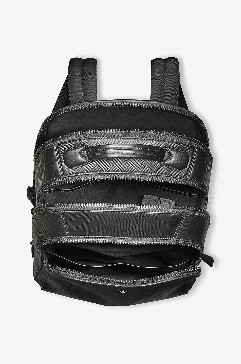 MONTBLANC Extreme 3.0 Medium 3 C textured leather backpack Men BLACK 5
