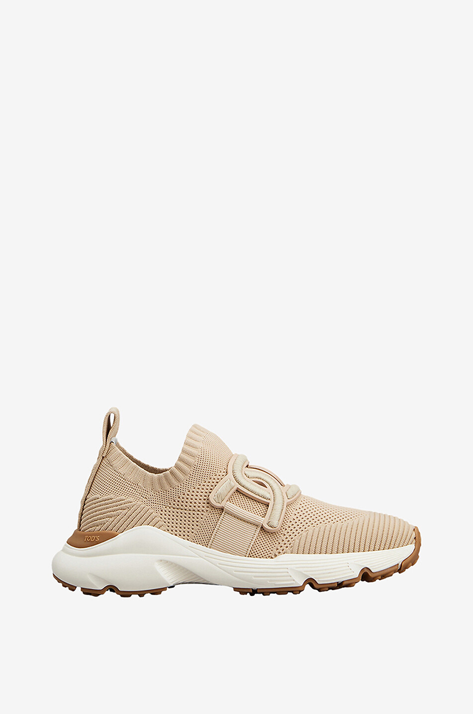 Baskets slip-on en maille et cuir Kate