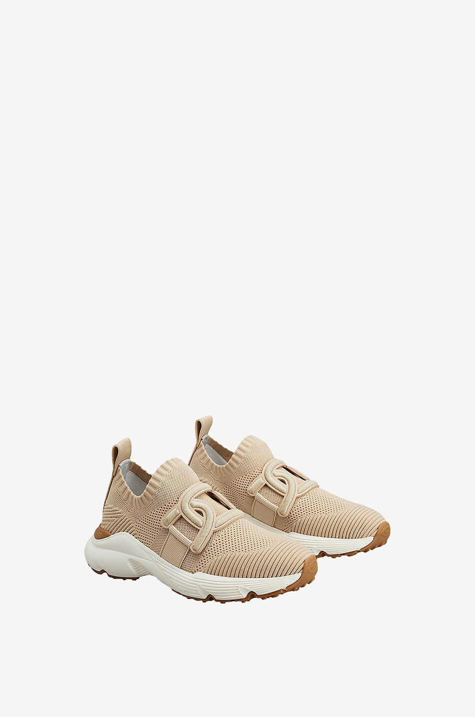 Baskets slip-on en maille et cuir Kate