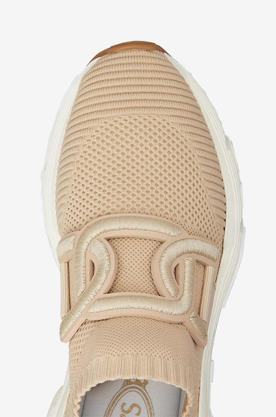 Baskets slip-on en maille et cuir Kate