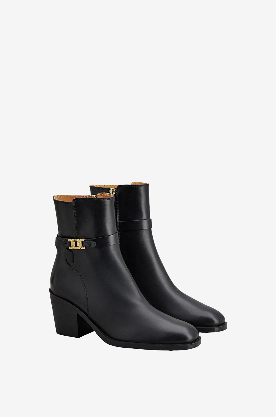 Kate 50 heeled leather ankle boots