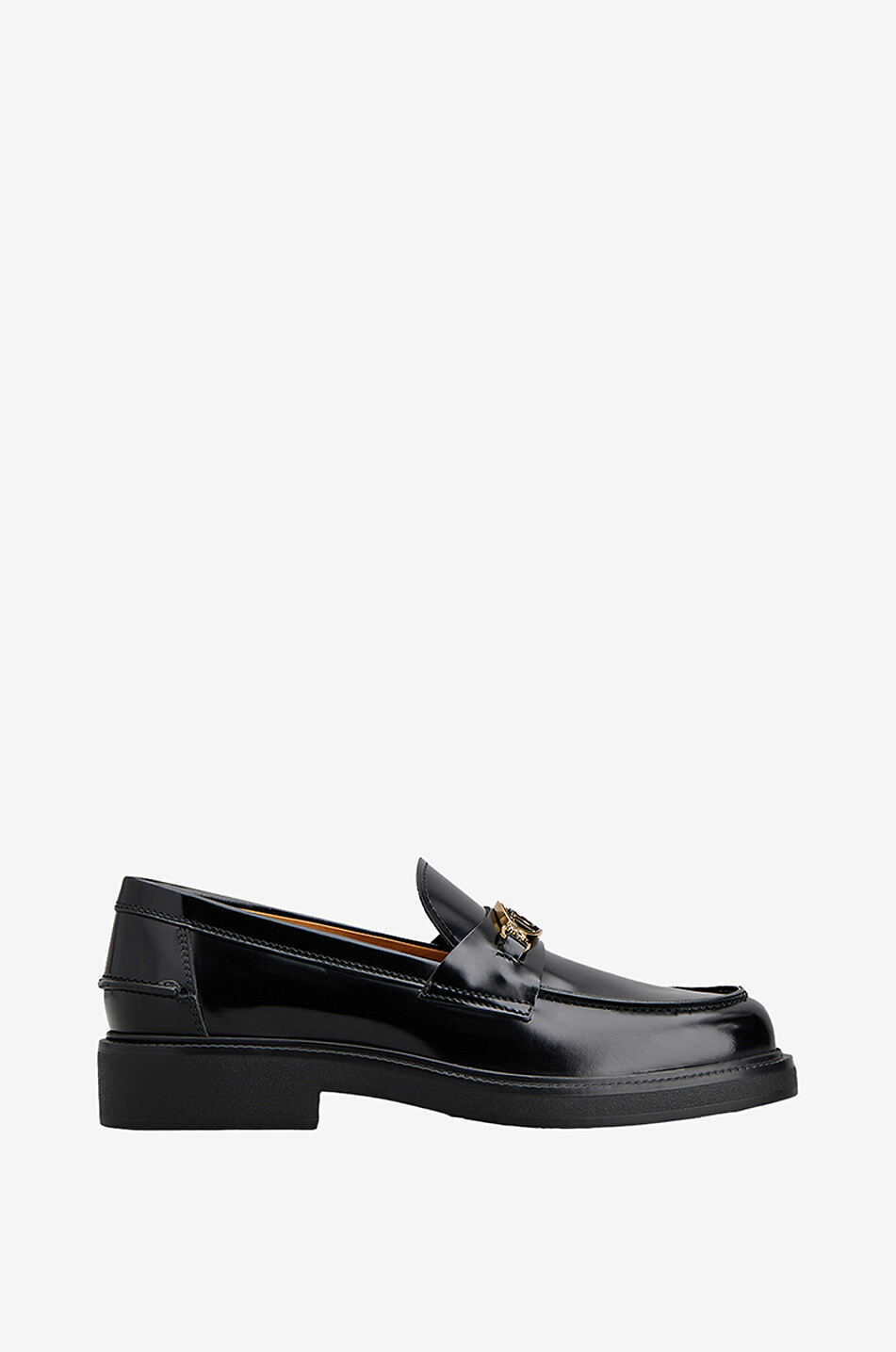 Mocassins en cuir de veau lisse à plaque TOD'S