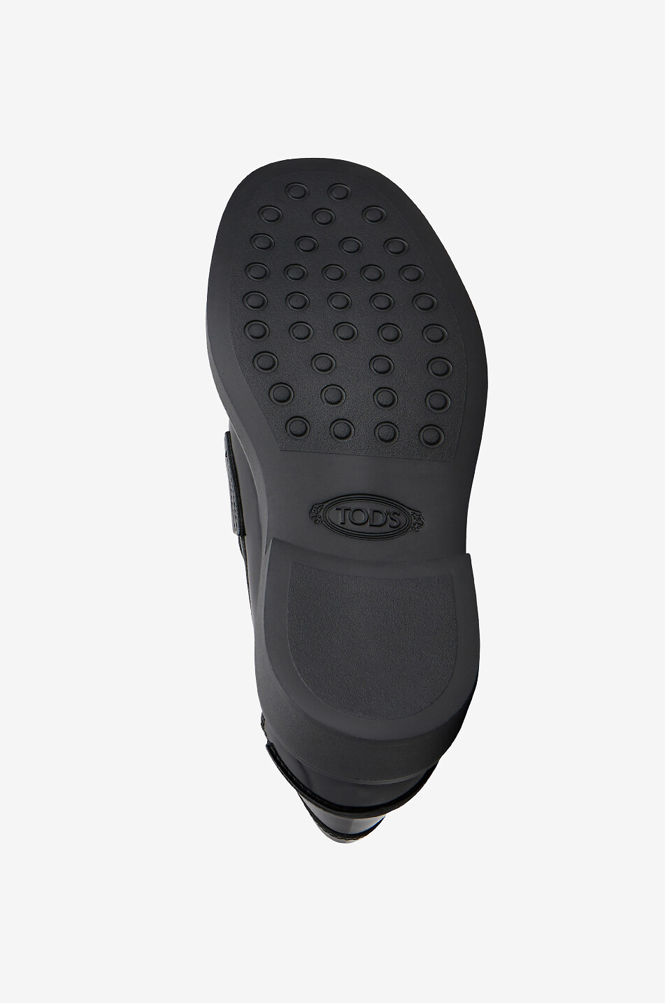 Mocassins en cuir de veau lisse à plaque TOD'S