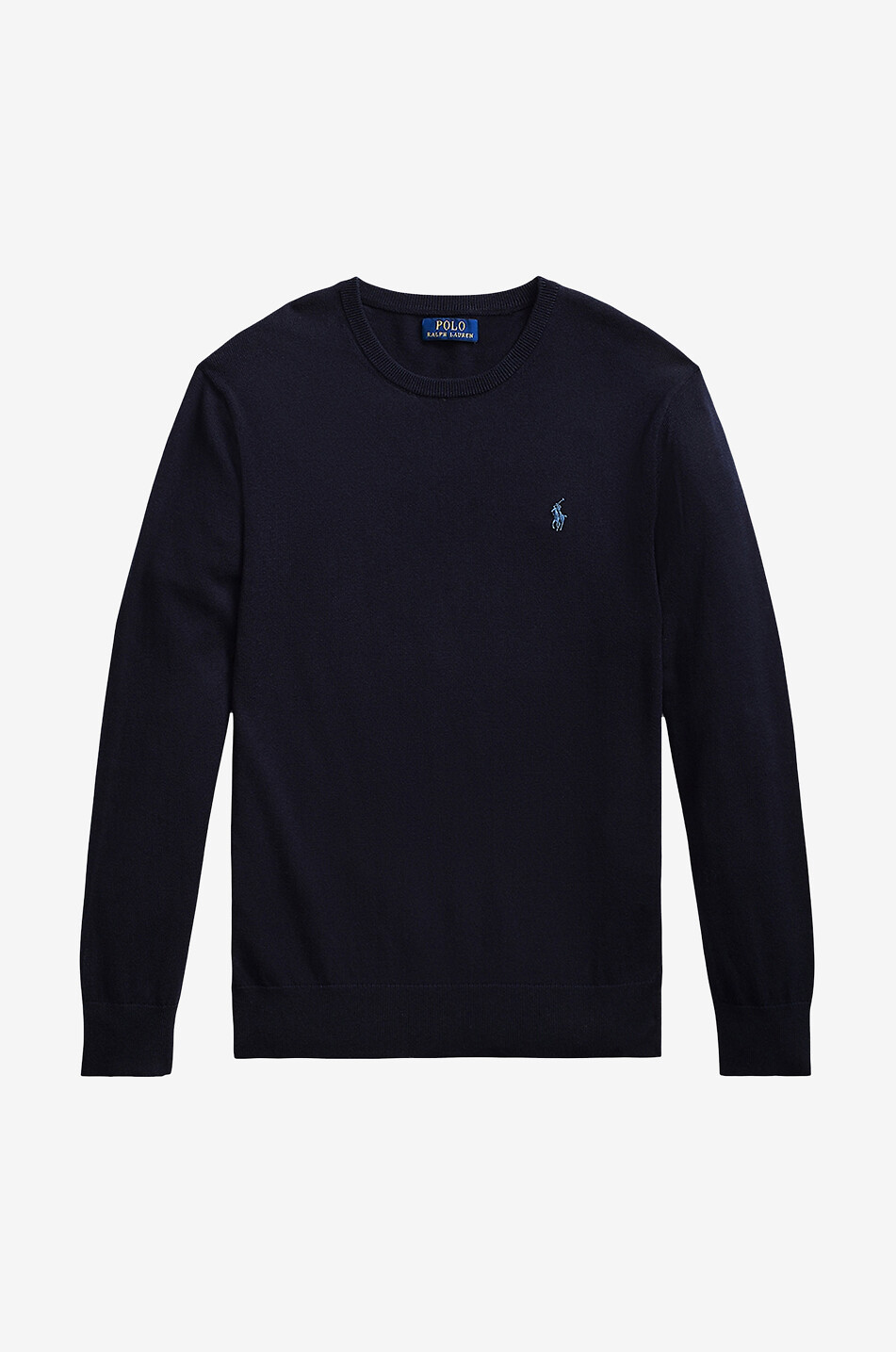Pony cotton and cashmere crewneck jumper
