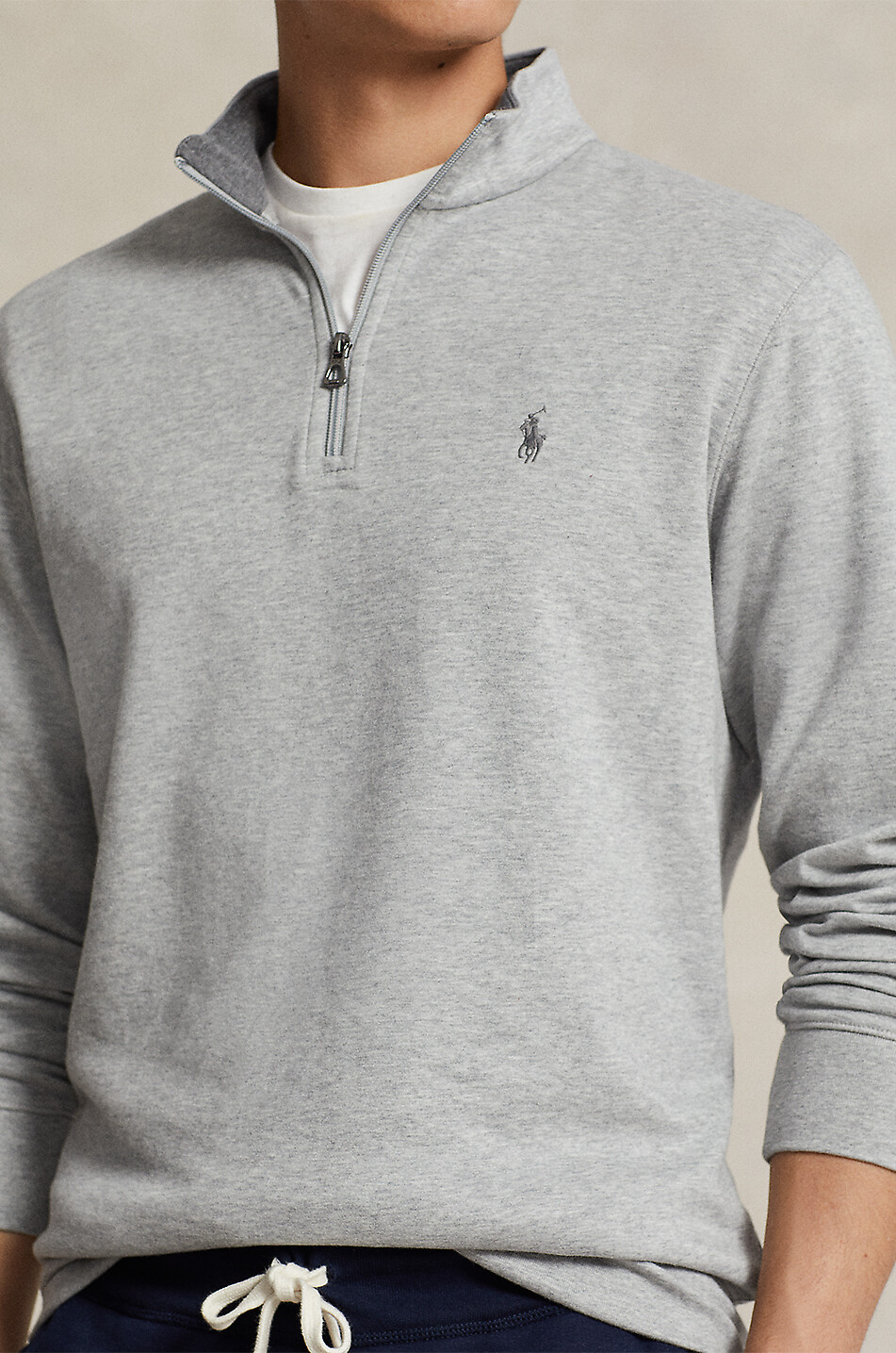 Pony half zip stand up collar sweatshirt POLO RALPH LAUREN Bongenie