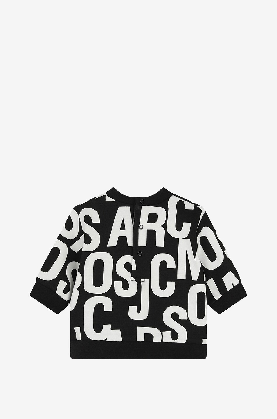 MARC JACOBS Baby-Set Sweatshirt und Cargohose Monogram Baby SCHWARZ 3