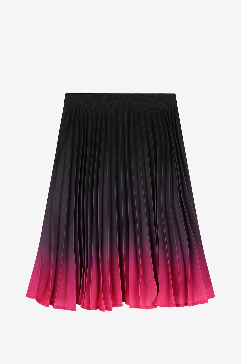 MARC JACOBS Colour gradient girl's pleated skirt Girl BLACK 2