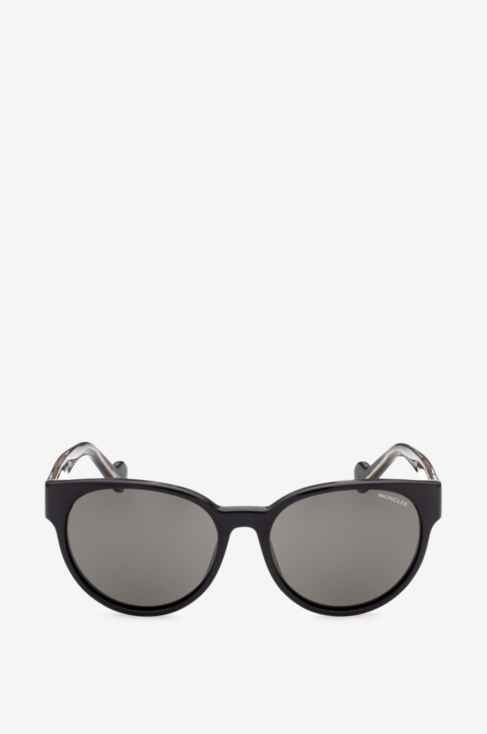 MONCLER Lunettes de soleil rondes Femme NOIR 1