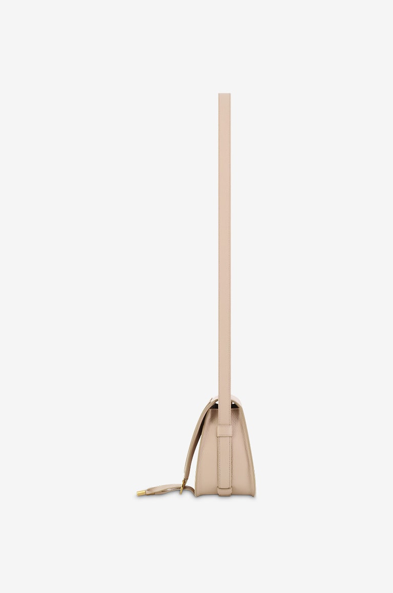 CHLOE Sac porté épaule en cuir grainé Marcie Small Femme ROSE CLAIR 3