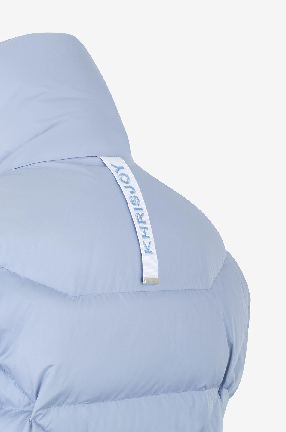 KHRISJOY Ärmellose Daunenjacke mit Stehkragen Puff New Damen HELLBLAU 3
