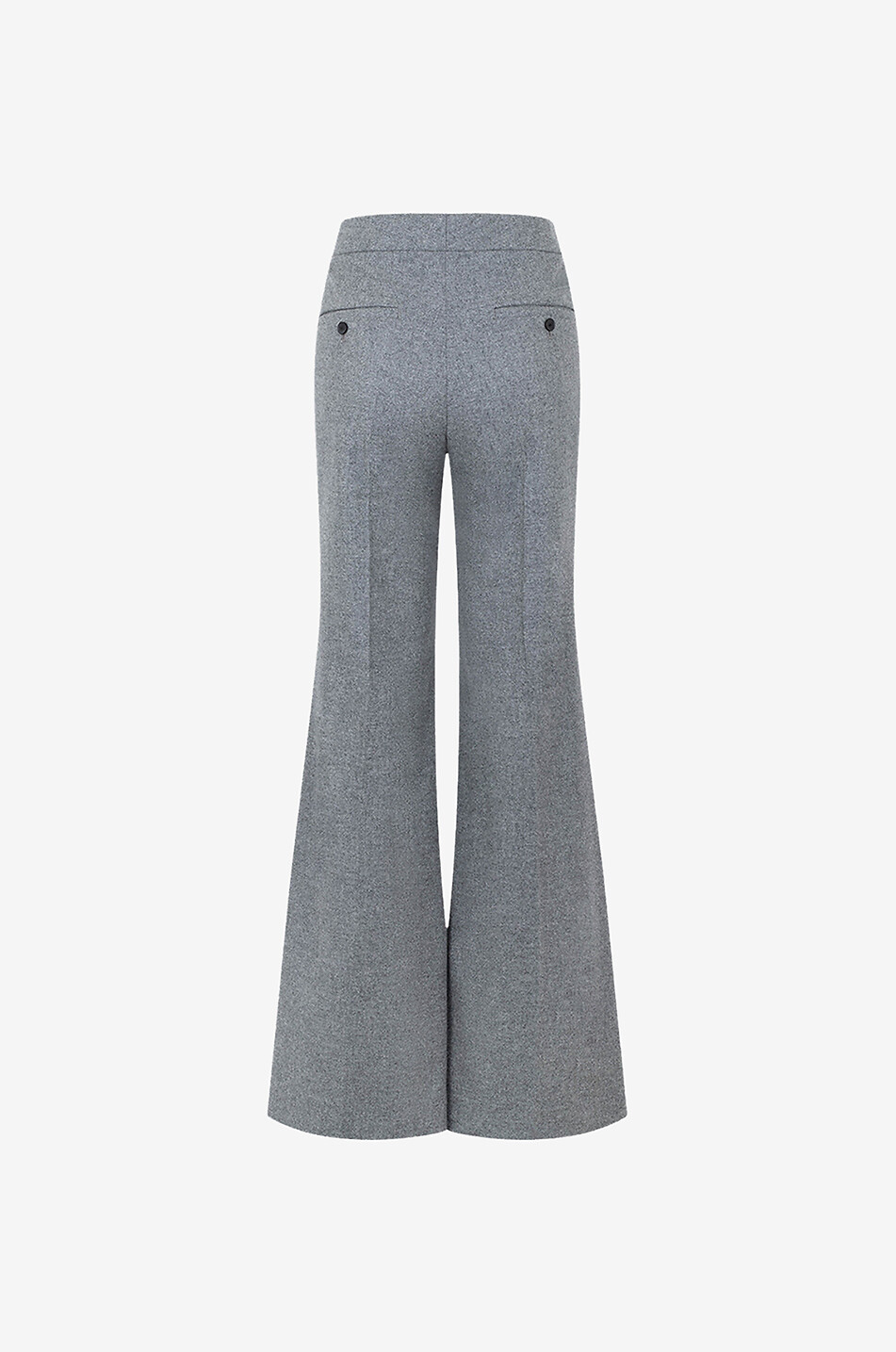 Ausgestellte Hose aus Wollflanell