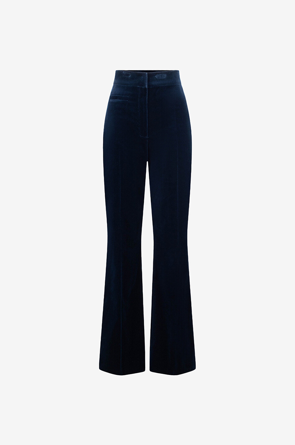 Ausgestellte Samthose mit hoher Taille Birmingham