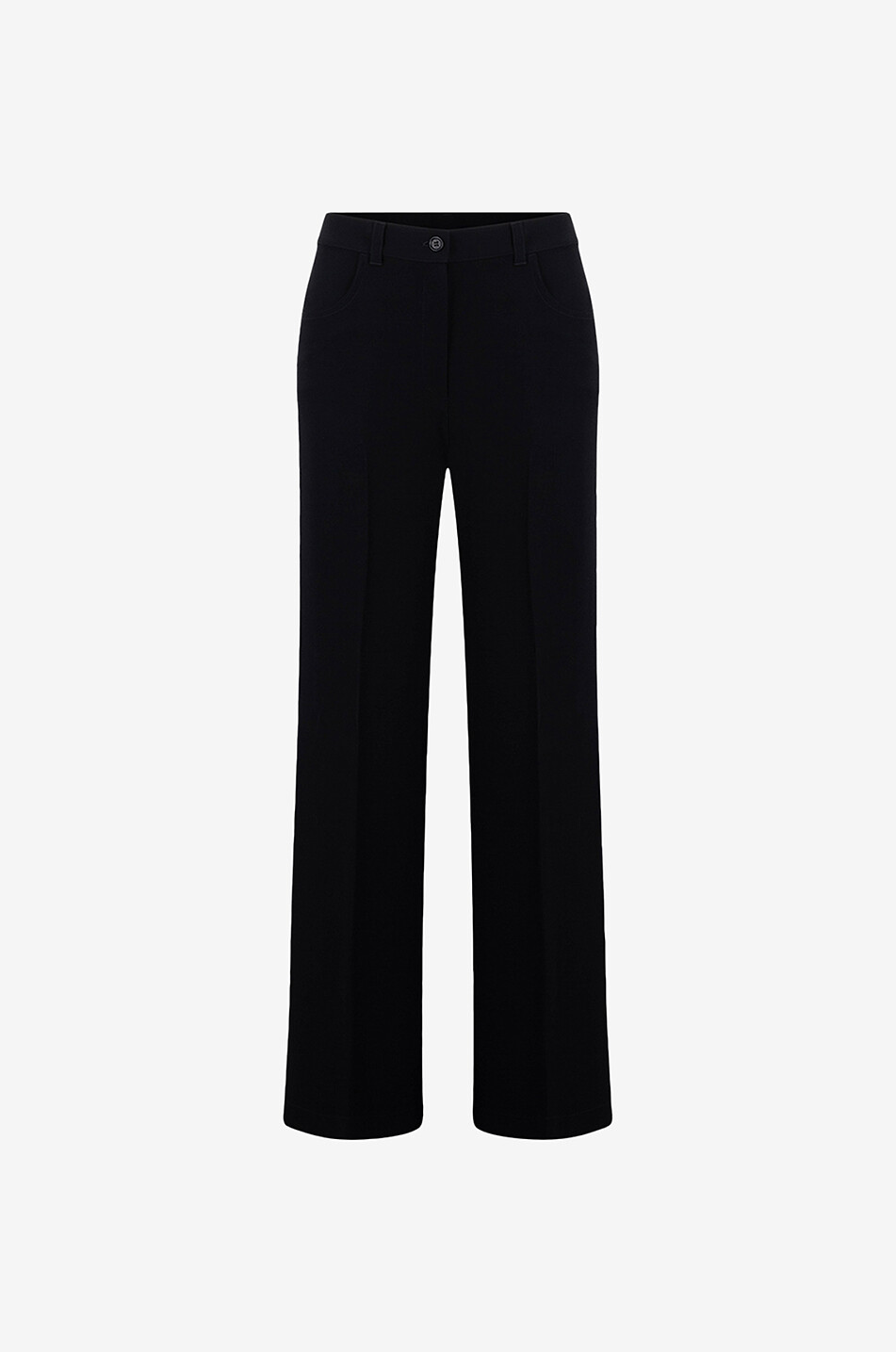 Pantalon large en cady