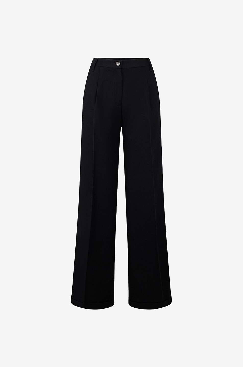 Pantalon large taille basse Andrea