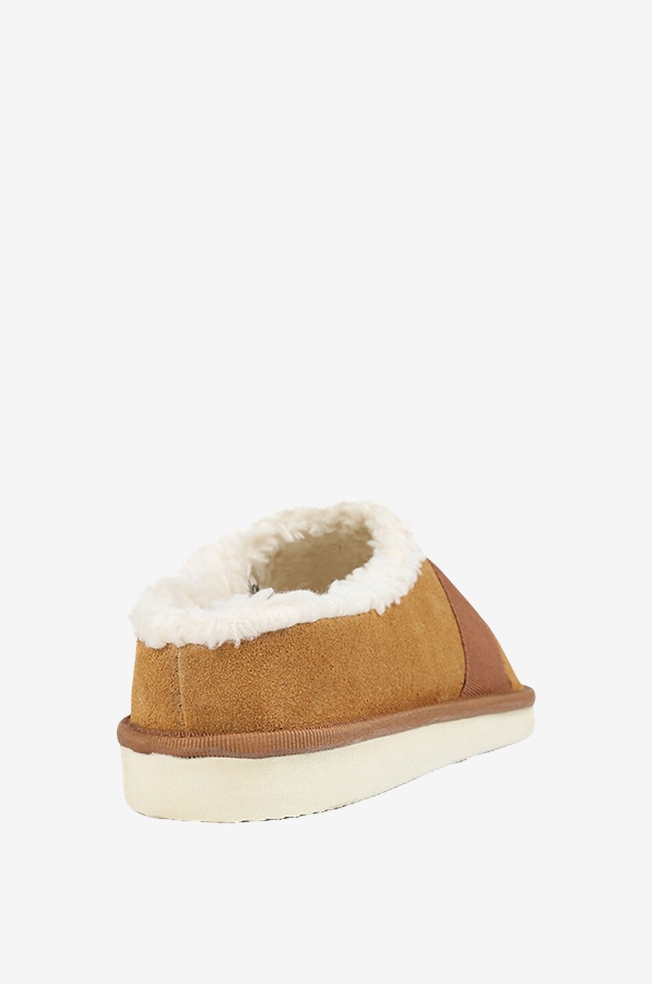 Chaussons fille en daim et peluche Heritage