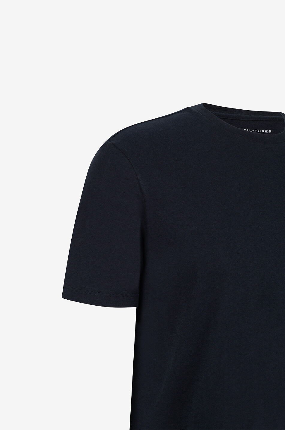 MAJESTIC FILATURES T-shirt à manches courtes en coton biologique Homme BLEU FONCE 3