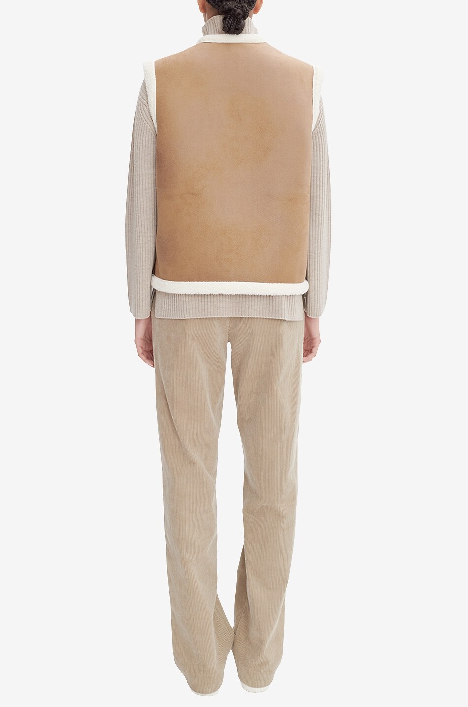 A.P.C. Ärmellose Jacke Zachari Damen BEIGE 4