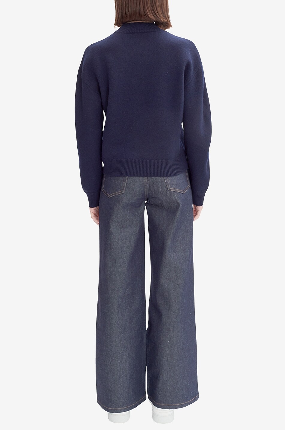 Esther merino wool crewneck jumper