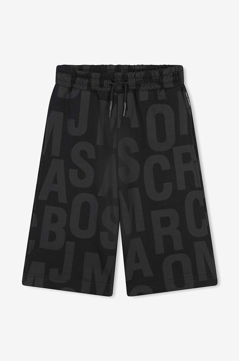 Bermuda ample en molleton garçon Monogramme