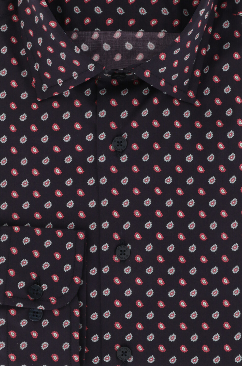 ETRO Slim-Fit-Hemd aus Baumwolle mit Paisley-Detail-Print Herren DUNKELBLAU 2