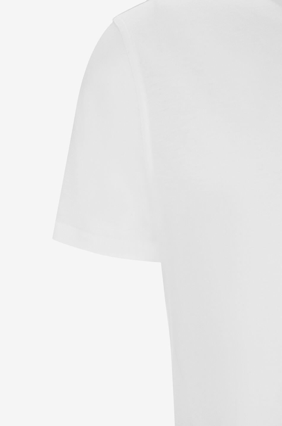 MAJESTIC FILATURES Lyocell and organic cotton polo shirt Men WHITE 3